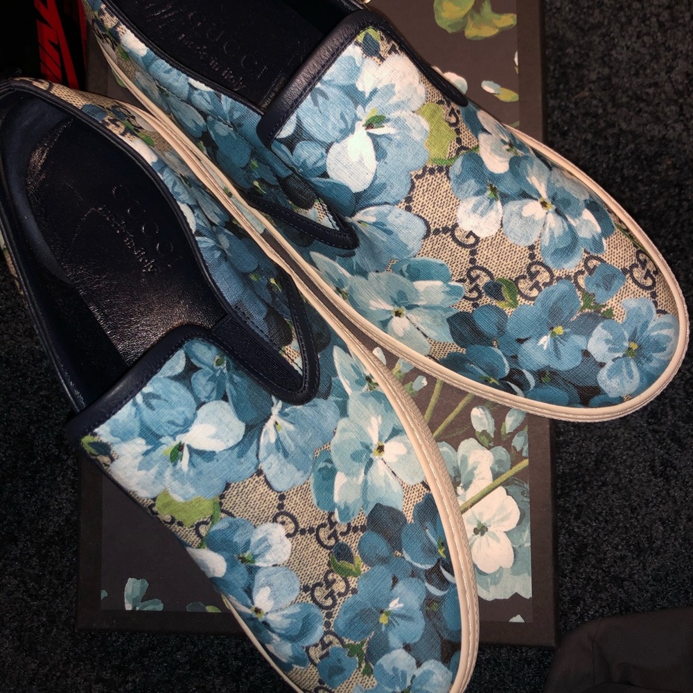 Gucci slip on loafers